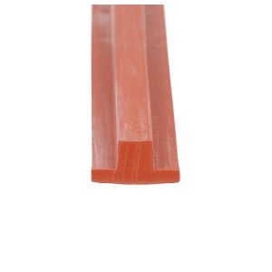 Uszczelka do zgrzewarki pakowarki termiczna typu T 16 x 3 x 6,5mm silikonowa czerwona - 09910825