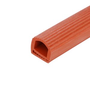 Uszczelka silikonowa termiczna typ E 15 x 20mm czerwona - 0993900