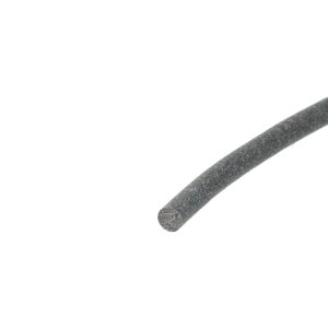 Sznur silikonowy porowaty  średnica 3mm czarny - 0622884