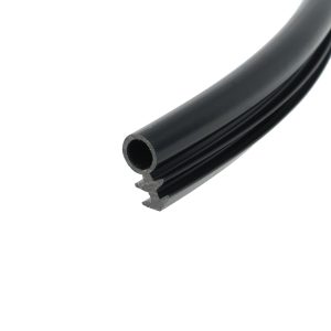 Uszczelka do okien i drzwi renowacyjna miękkie PVC  średnica 5mm czarna 12-11501