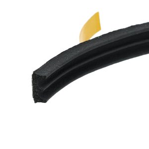 Uszczelka samoprzylepna do okien i drzwi pianka gumowa 4 x 9mm czarna 04-505-SD