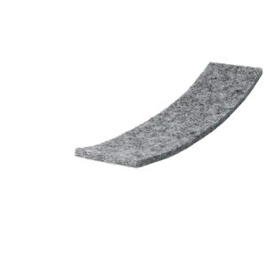 Uszczelka samoprzylepna filcowa  7 x 10mm rolka 5m szara  016374-D10