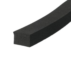 Uszczelka samoprzylepna pianka gumowa 10 x 15mm rolka 5m czarna  0621032