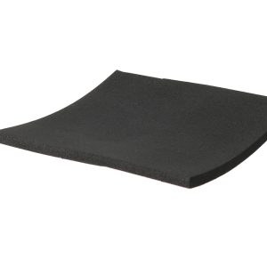 Uszczelka samoprzylepna  pianka gumowa 5 x 100mm rolka 10m czarna  0620595