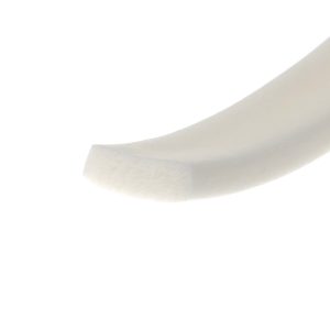 Uszczelka silikonowa  porowata  bez kleju 5 x 15mm biała - 062515