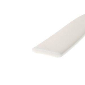 Uszczelka silikonowa  samoprzylepna porowata 5 x 30mm FDA biała - 0624530