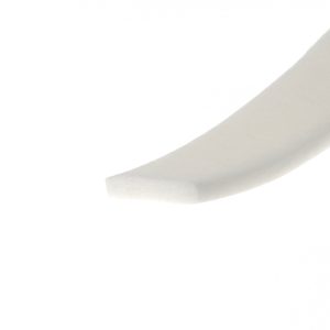 Uszczelka silikonowa techniczna porowata bez kleju  3 x 15mm biała - 0621315