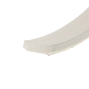 Uszczelka silikonowa techniczna samoprzylepna porowata 6 x 20mm biała  0629422