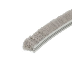 Uszczelka szczotkowa do drzwi przesuwnych 4,8 x 16mm bez kleju - 0148783
