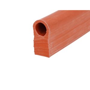 Uszczelka silikonowa  lita termiczna kopułka 16 x 32mm czerwona - 0996240