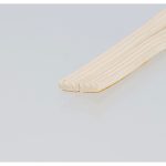 Uszczelka samoprzylepna pianka 3x8mm biała 04-503-1