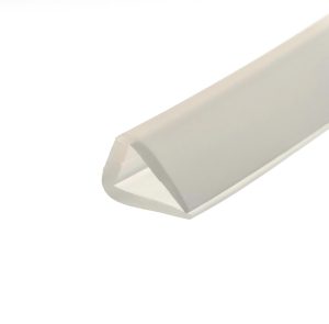 Uszczelka krawędziowa PVC na 8mm transparent  - 12-317-05