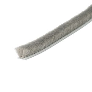 Uszczelka szczotkowa do drzwi wsuwana bez kleju 4,8 x 6,5mm szara 0148642