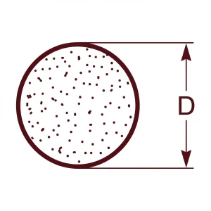 Uszczelka pianka neoprenowa fi 2 mm gęstość 0,40 +/-0,1g/cm³ sznur 0620313H