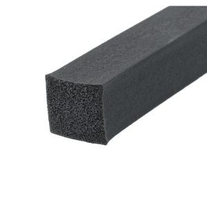 Uszczelka czarna kwadrat 10x10 mm, 0623210