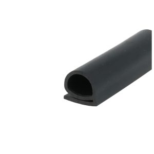 Uszczelka do drzwi typu E 20 x 17 x 2 mm gumowa czarna - 0621620